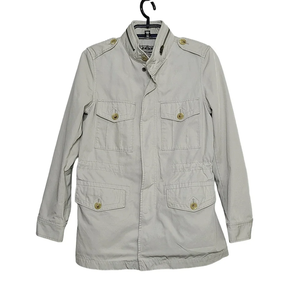 Womens Vintage Banana Republic Travel Safari Jacket Size XS Utility